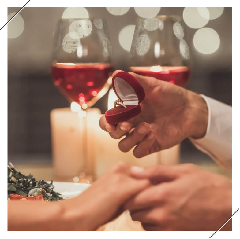 プロポーズ成功率「100％」