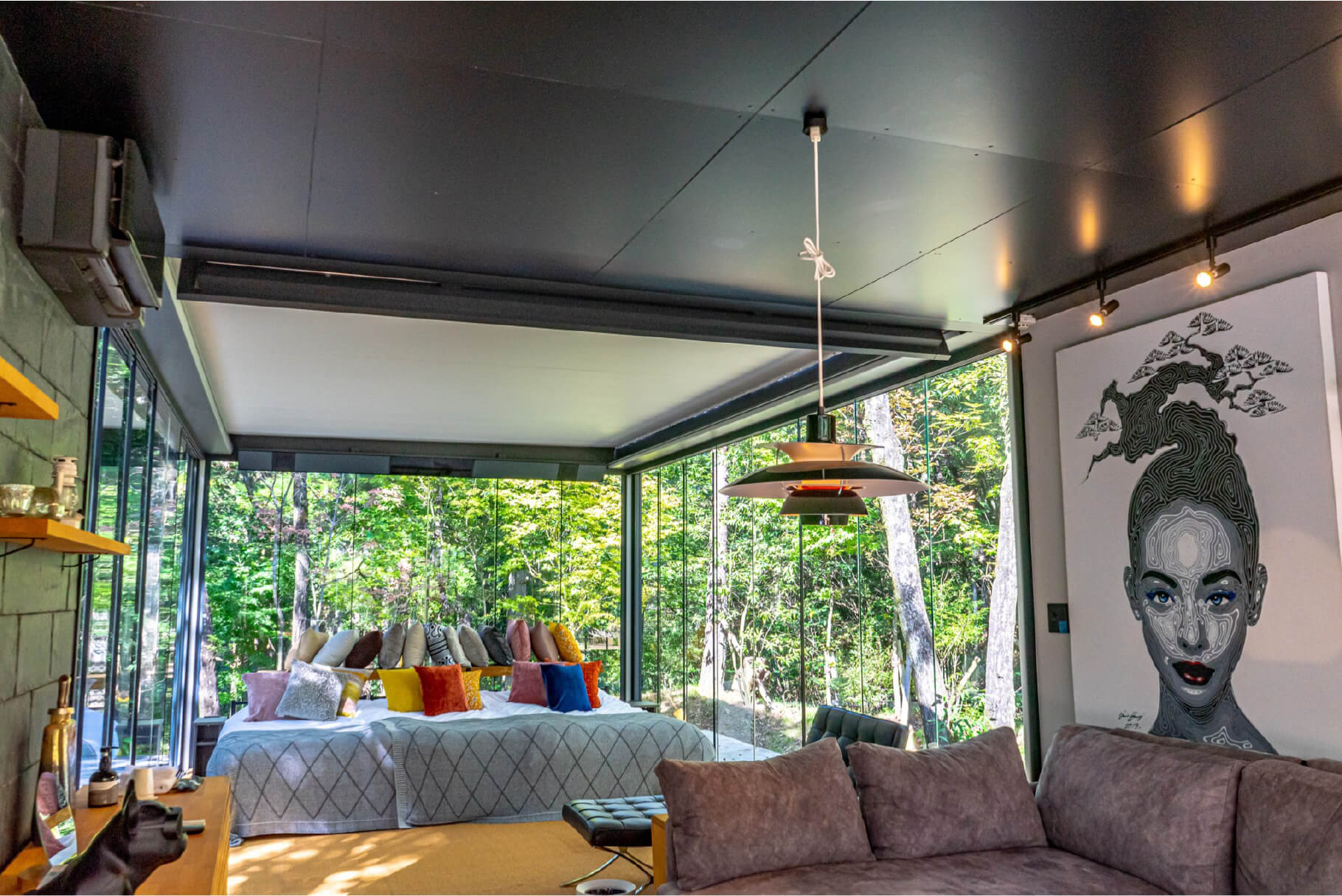 光の箱,露天風呂,客室,ロータスベルテント,ドームテント,ペット,犬,テントステイ,快適,グランピング,自然